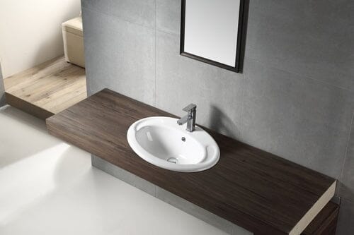VICTORIA Oval Inset Basin Basins ECT