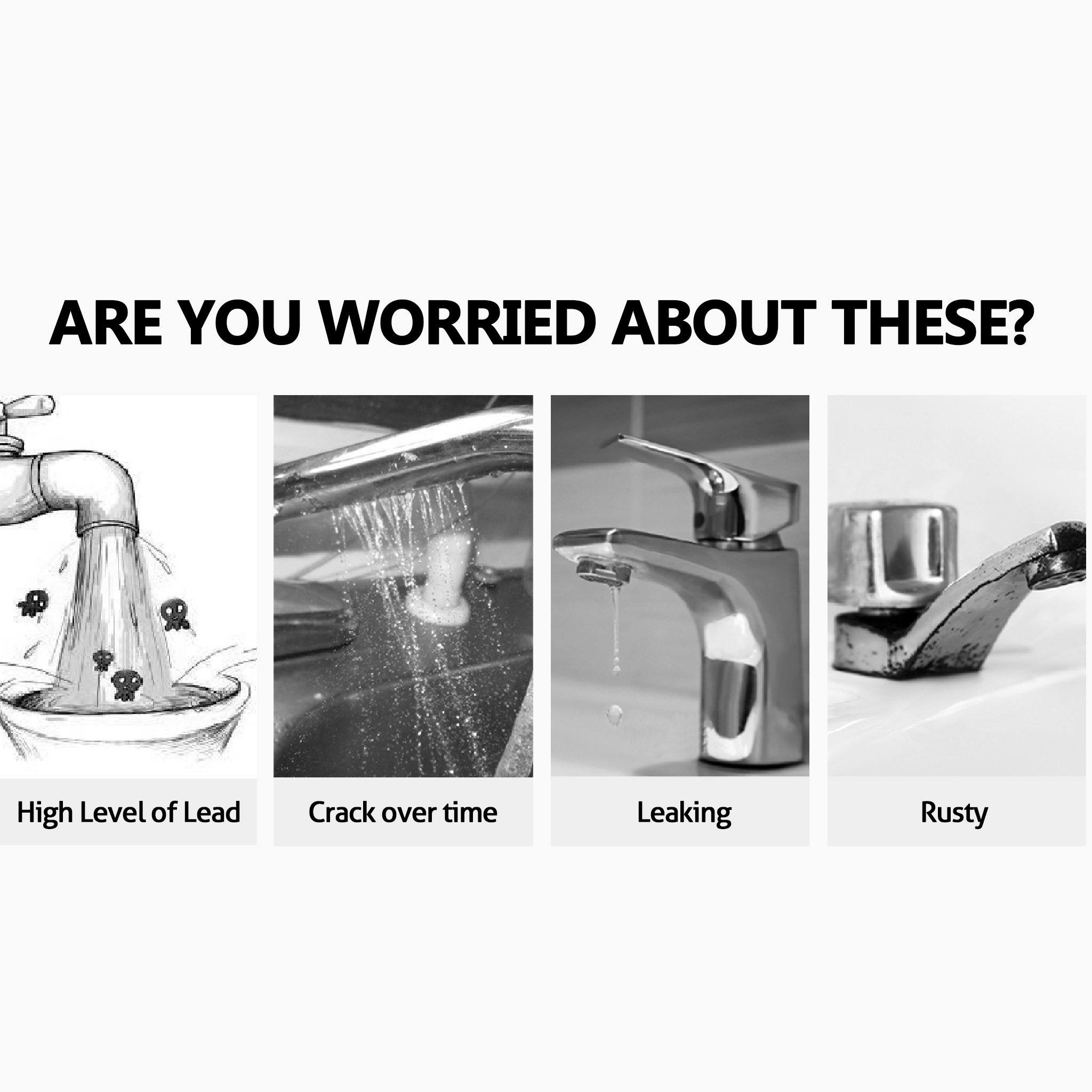 VIVA Basin Mixer Black - BT-201B Tapware Arova