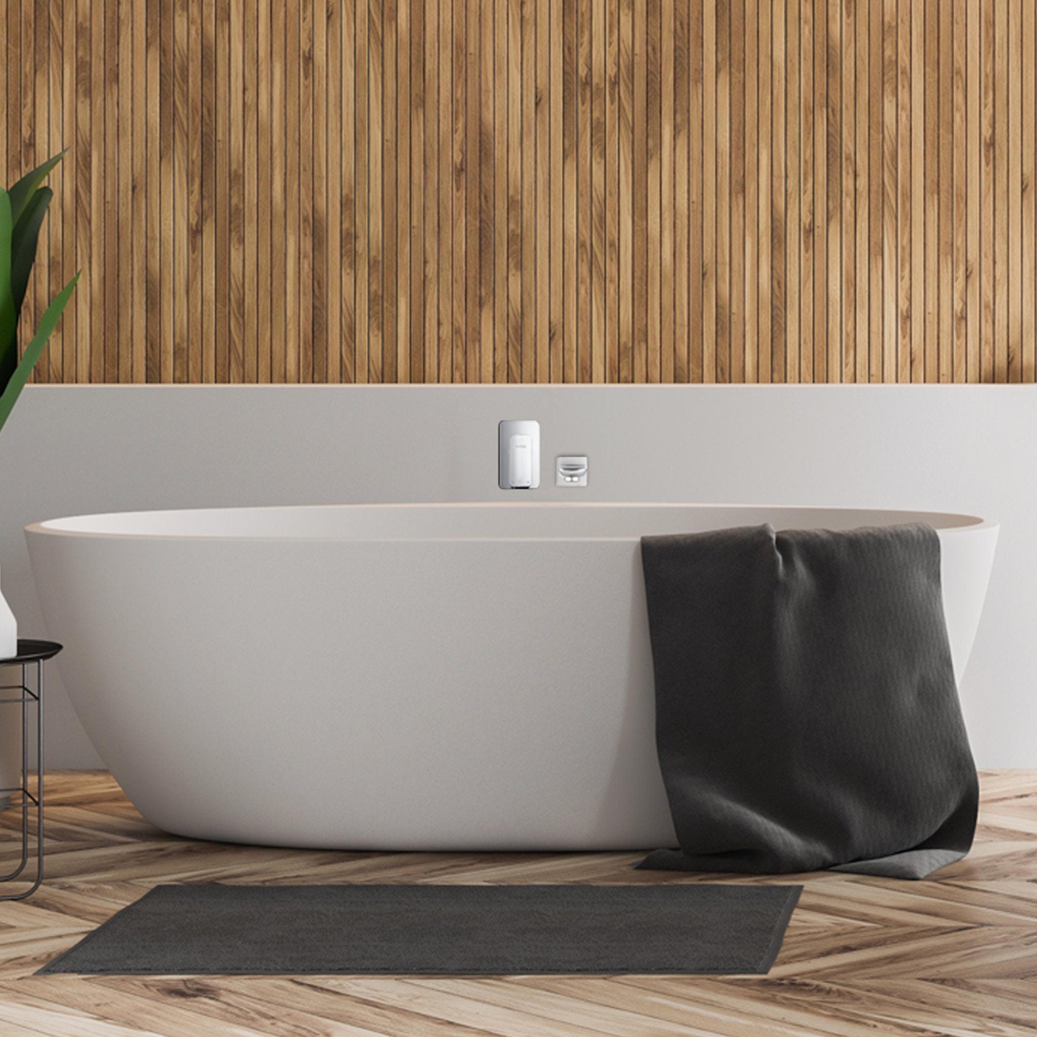 VIVA Bath Spout Chrome - BT-205C Tapware Arova