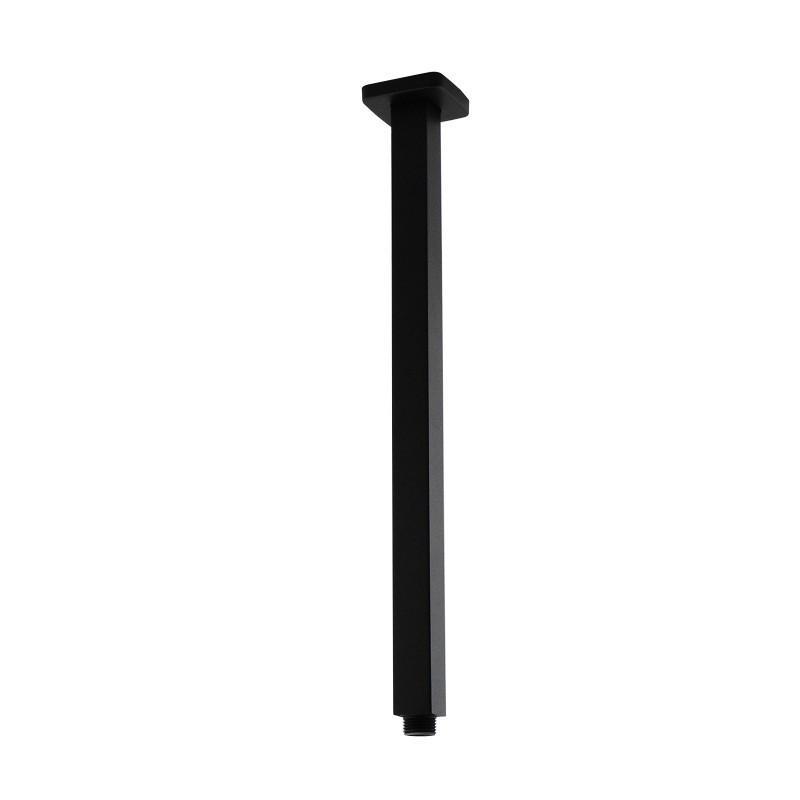 VIVA Ceiling Shower Arm 450mm Matt Black Showers Arova