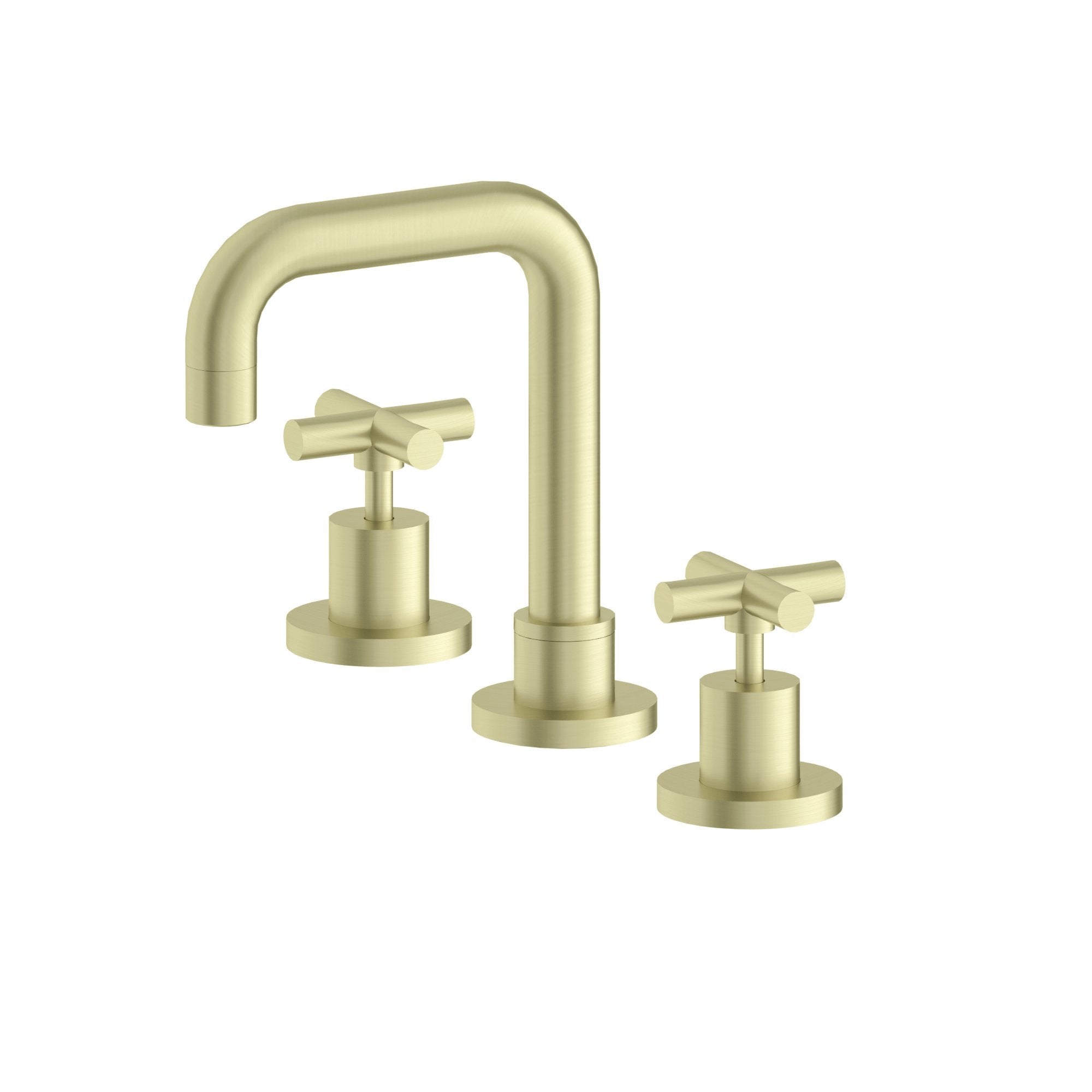 X Plus Basin Set Fixed Spout Brushed Gold YSW2016-01-BG Tapware Nero