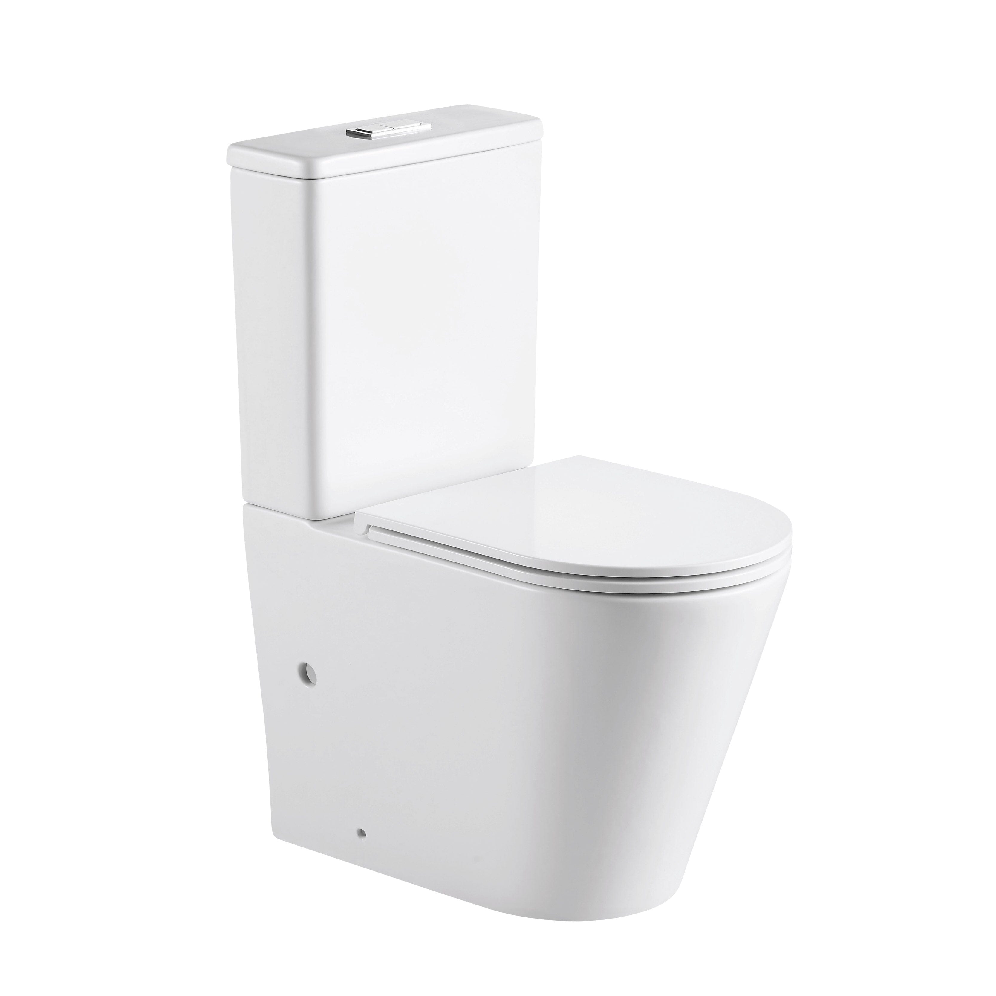 Yara62 Rimless Tornado Compact Back to Wall Toilet Toilets Arova