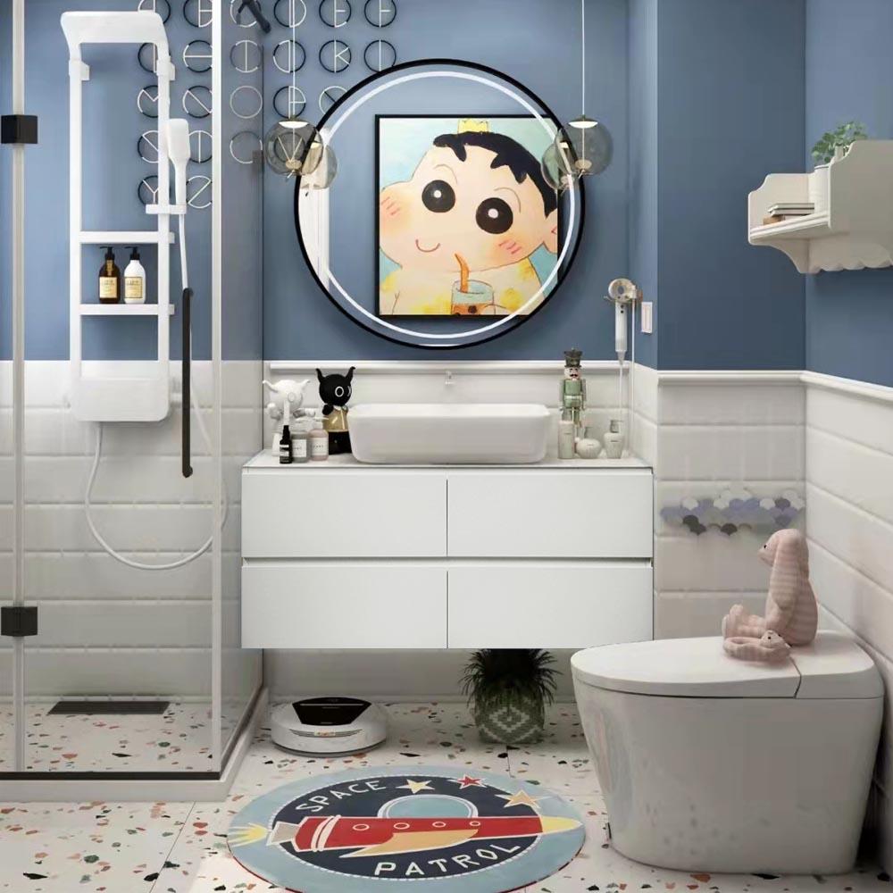 Morandi Color Bathroom Design Ideas