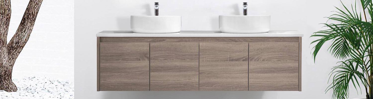 Amber Bathroom Vanity and Shaving Cabinet