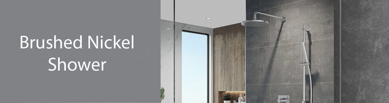 Brushed Nickel Showers