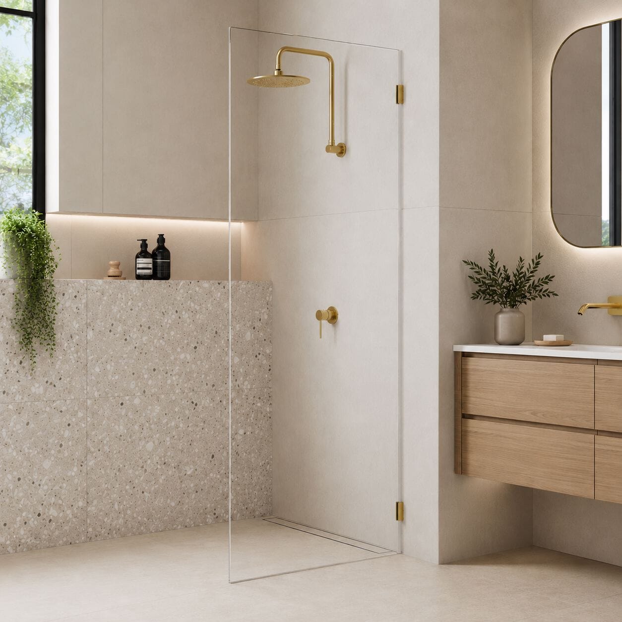 Walk in Shower Screen