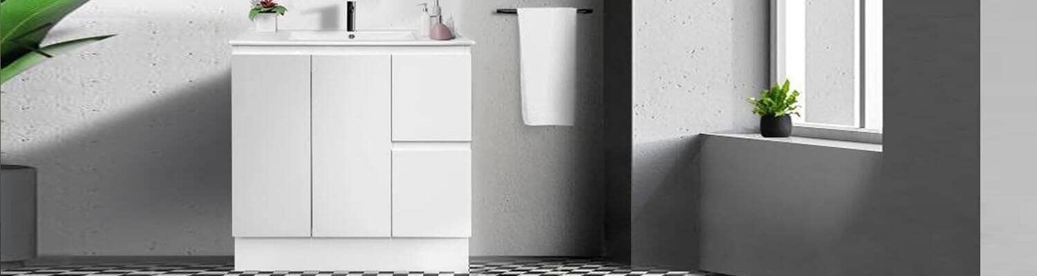 White Bathroom Vanity Units