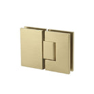 180° Stainless Steel Shower Screen Hinge Shower Screens Arova Brushed Gold 