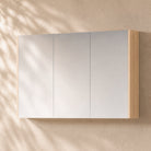 750mm Height Bathroom Shaving Cabinet Shaving Cabinet Arova 1200mm Pure Oak 