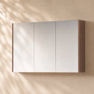 750mm Height Bathroom Shaving Cabinet Shaving Cabinet Arova 1200mm(W) Warm Walnut - Gino 