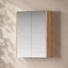 750mm Height Bathroom Shaving Cabinet Shaving Cabinet Arova 600mm Antico Oak 