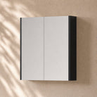 750mm Height Bathroom Shaving Cabinet Shaving Cabinet Arova 750mm Matte Black 