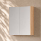 750mm Height Bathroom Shaving Cabinet Shaving Cabinet Arova 750mm Pure Oak 