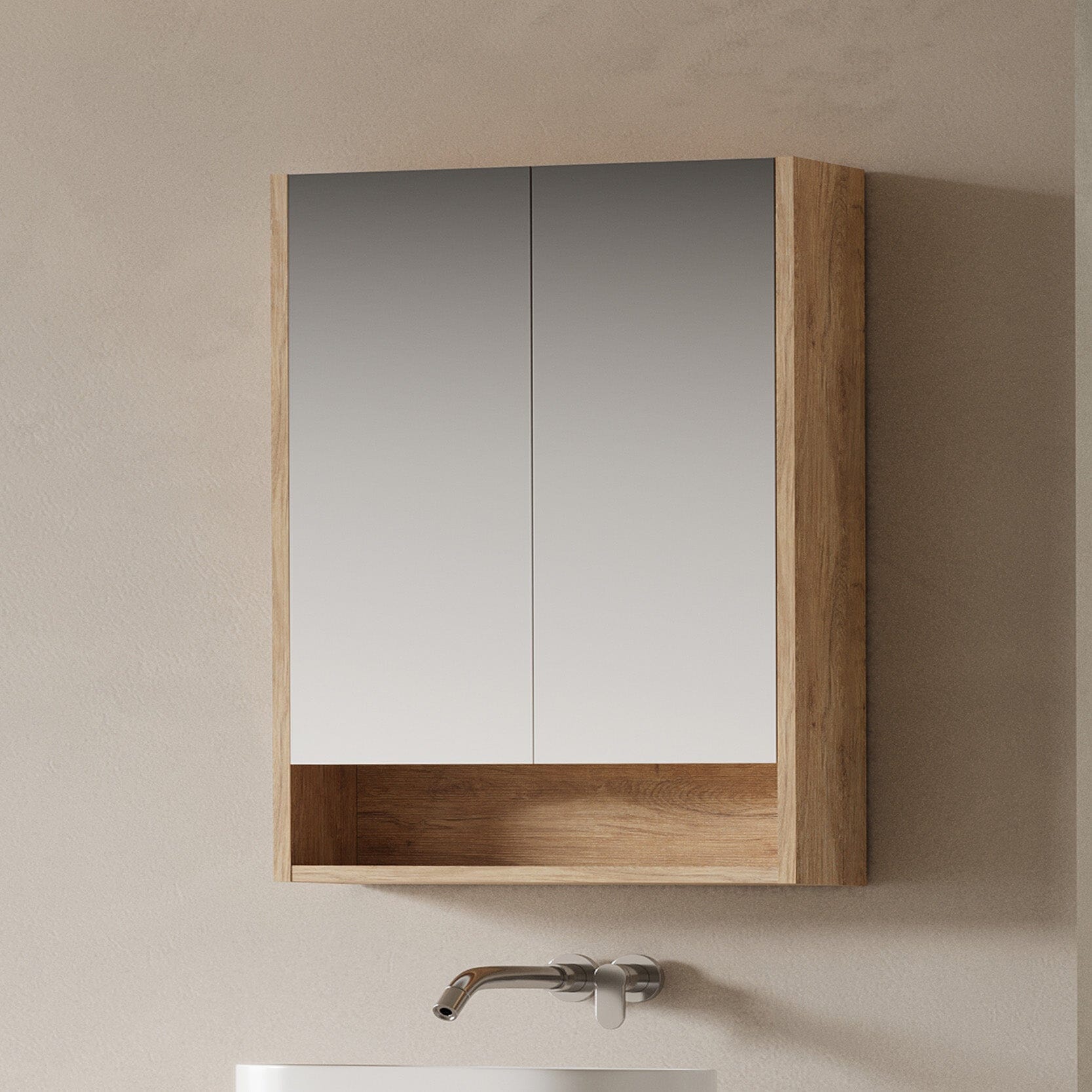 900mm Bathroom Shaving Cabinet Arova 