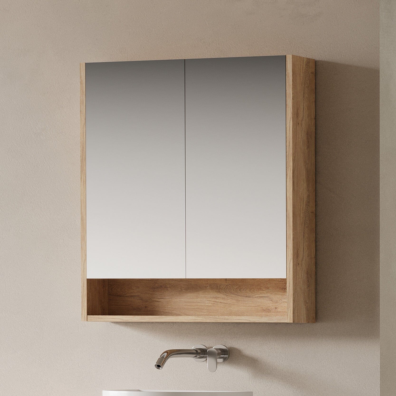 900mm Bathroom Shaving Cabinet Arova 