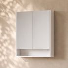 900mm Bathroom Shaving Cabinet Shaving Cabinet Arova Matte White 900mm 