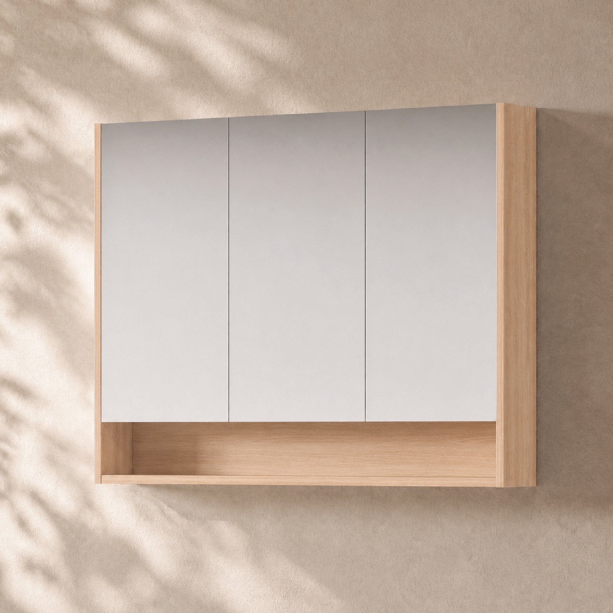 900mm Bathroom Shaving Cabinet Shaving Cabinet Arova Pure Oak 1200mm 
