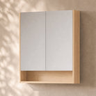 900mm Bathroom Shaving Cabinet Shaving Cabinet Arova Pure Oak 900mm 