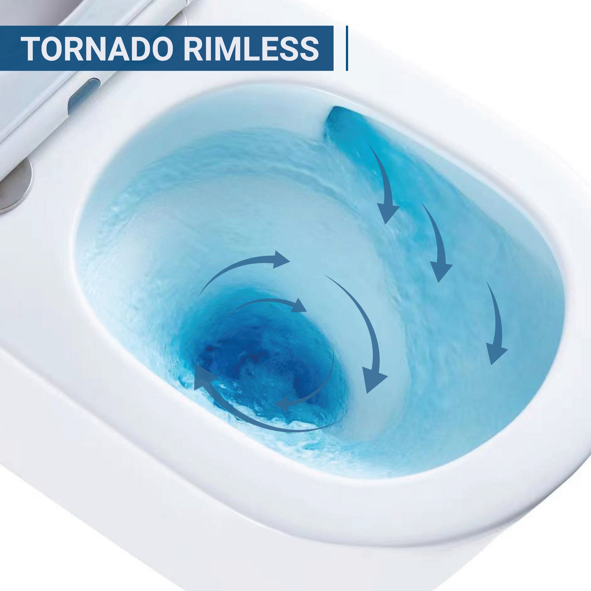 Rimless Tornado Back To Wall Toilet Yara67 Melbourne | Arova