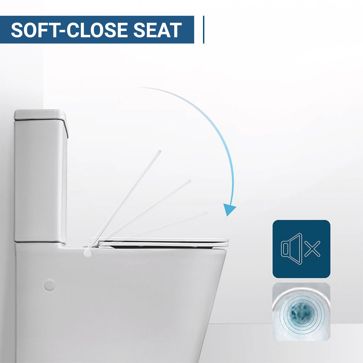 Rimless Tornado Back To Wall Toilet Max66 Melbourne | Arova – AROVA