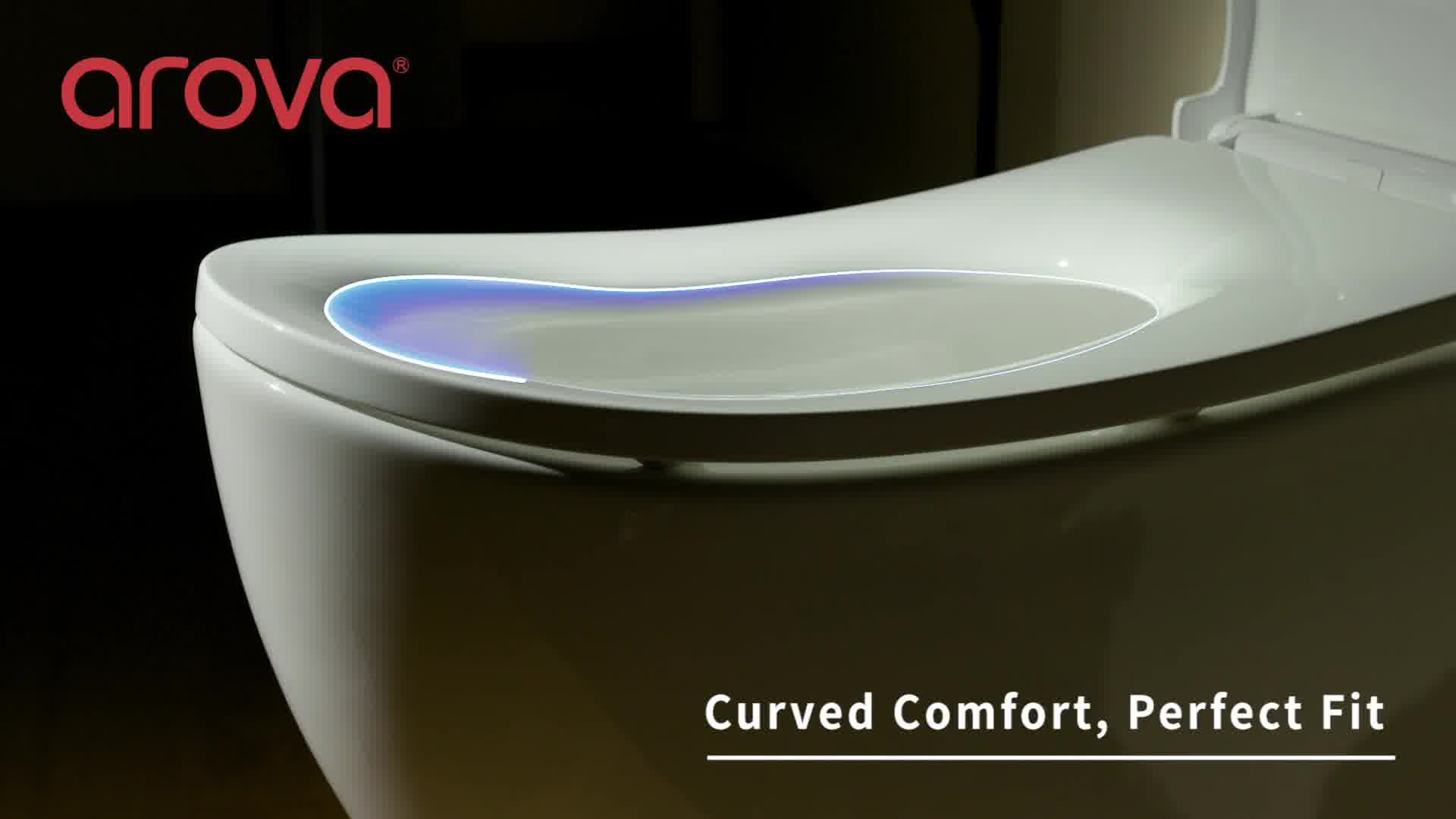 Ergonomic Rimless Tornado Toilet | Arova Bathrooms Melbourne