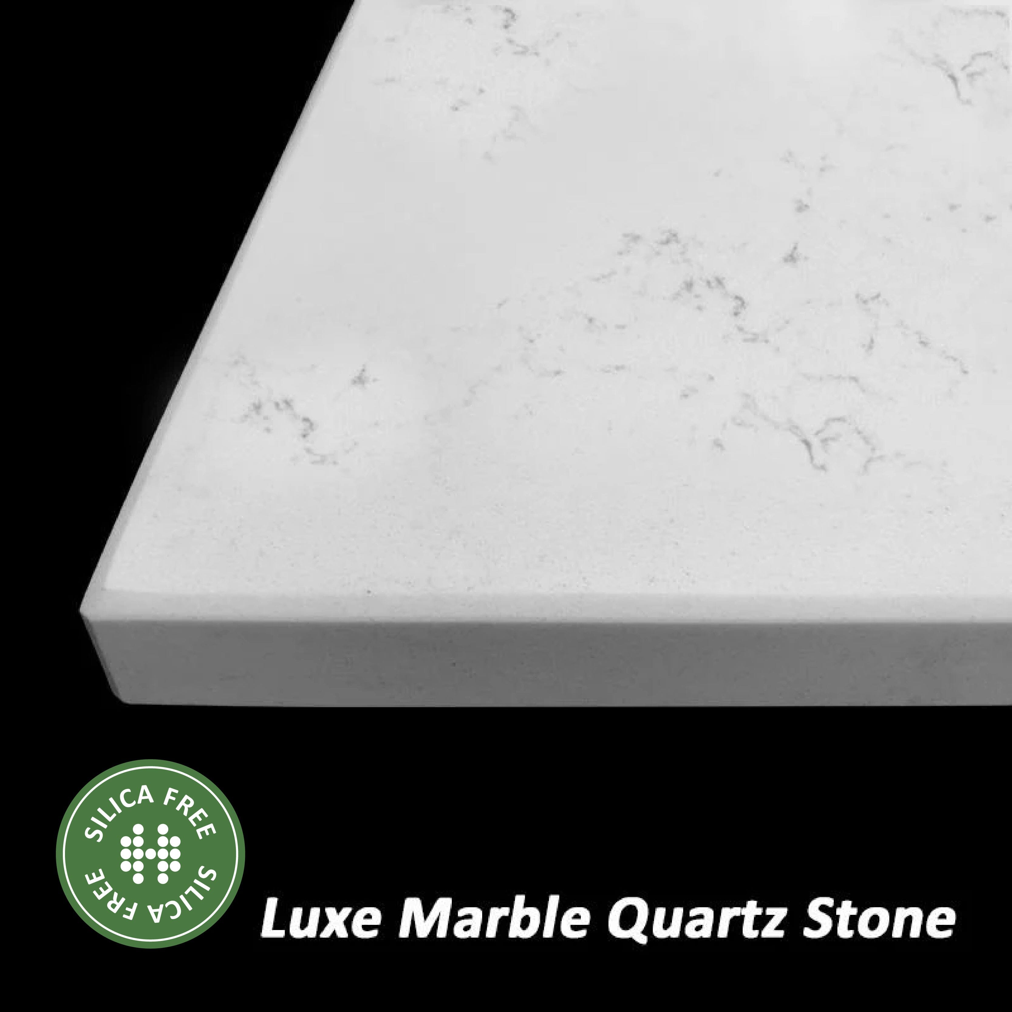 AUSTIN 900mm Floor Standing Bathroom Vanity (Left Hand) + Luxe Stone Top Arova