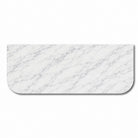 Bianco Carrara Curved Italian Natural Marble Vanity Top 1210x470mm – Honed Vanity Top Arova 