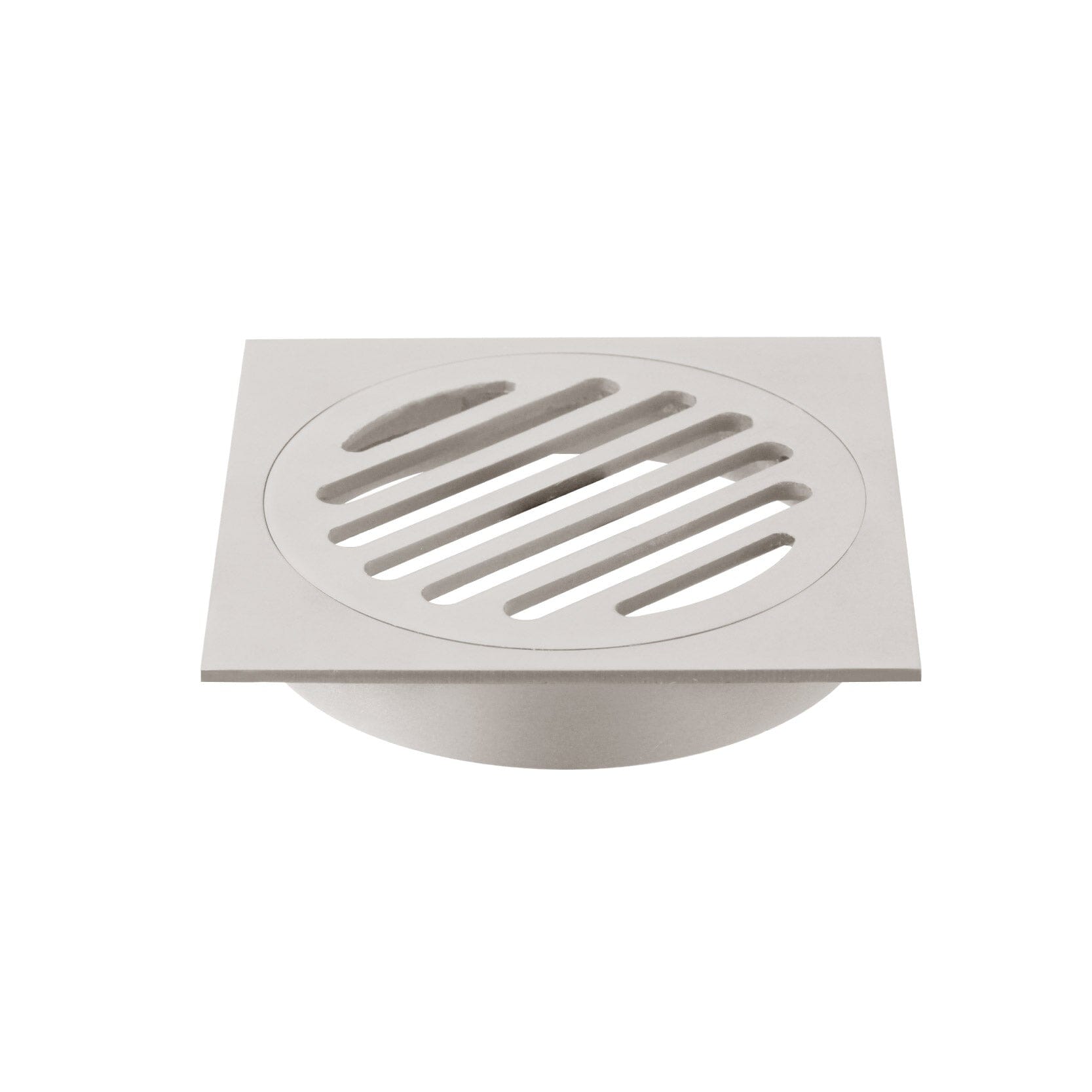 Como Trapscrew Floor Waste Grate Brushed Nickel Arova 