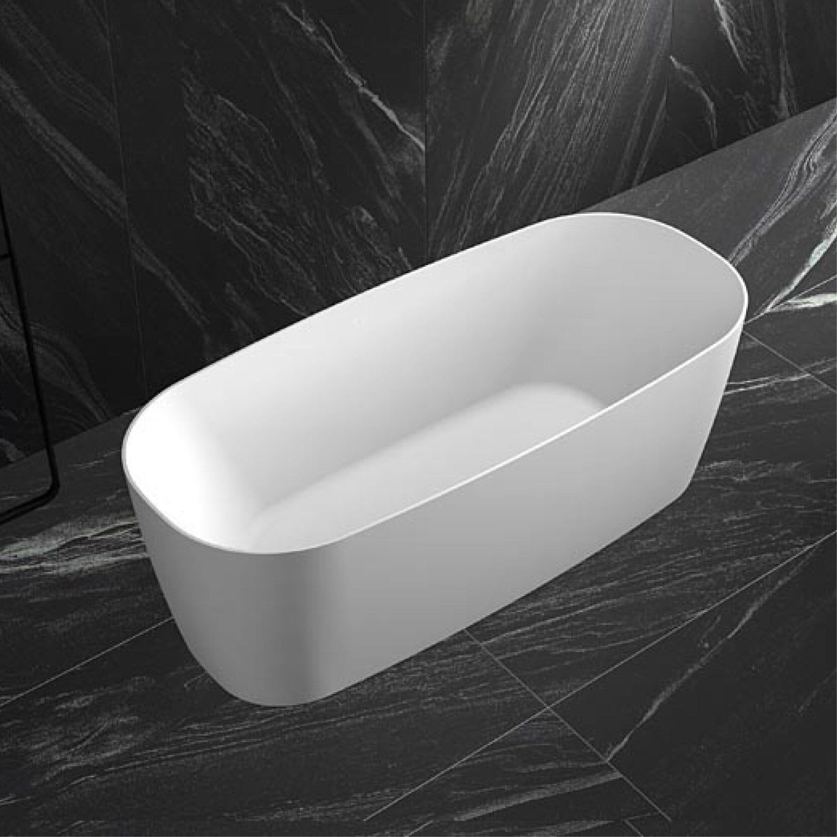 Freestanding Bath 1500mm Gloss White