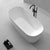 DANA 1500mm Oval Freestanding Bathtub Gloss White Baths Arova 