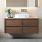 Gino 1200mm Timber Wall Hung Bathroom Vanity Vanities Arova 
