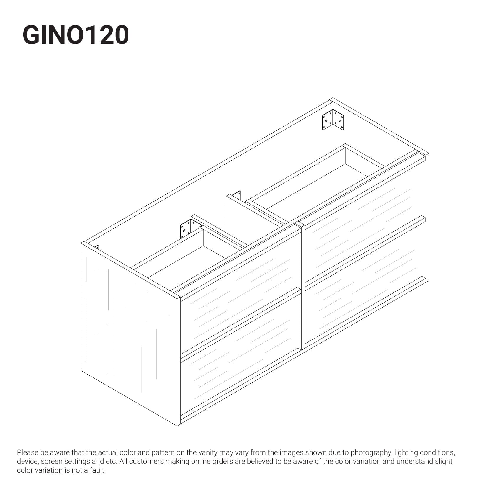 Gino 1200mm Timber Wall Hung Bathroom Vanity Vanities Arova 