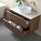 Gino 900mm Timber Wall Hung Bathroom Vanity Vanities Arova 