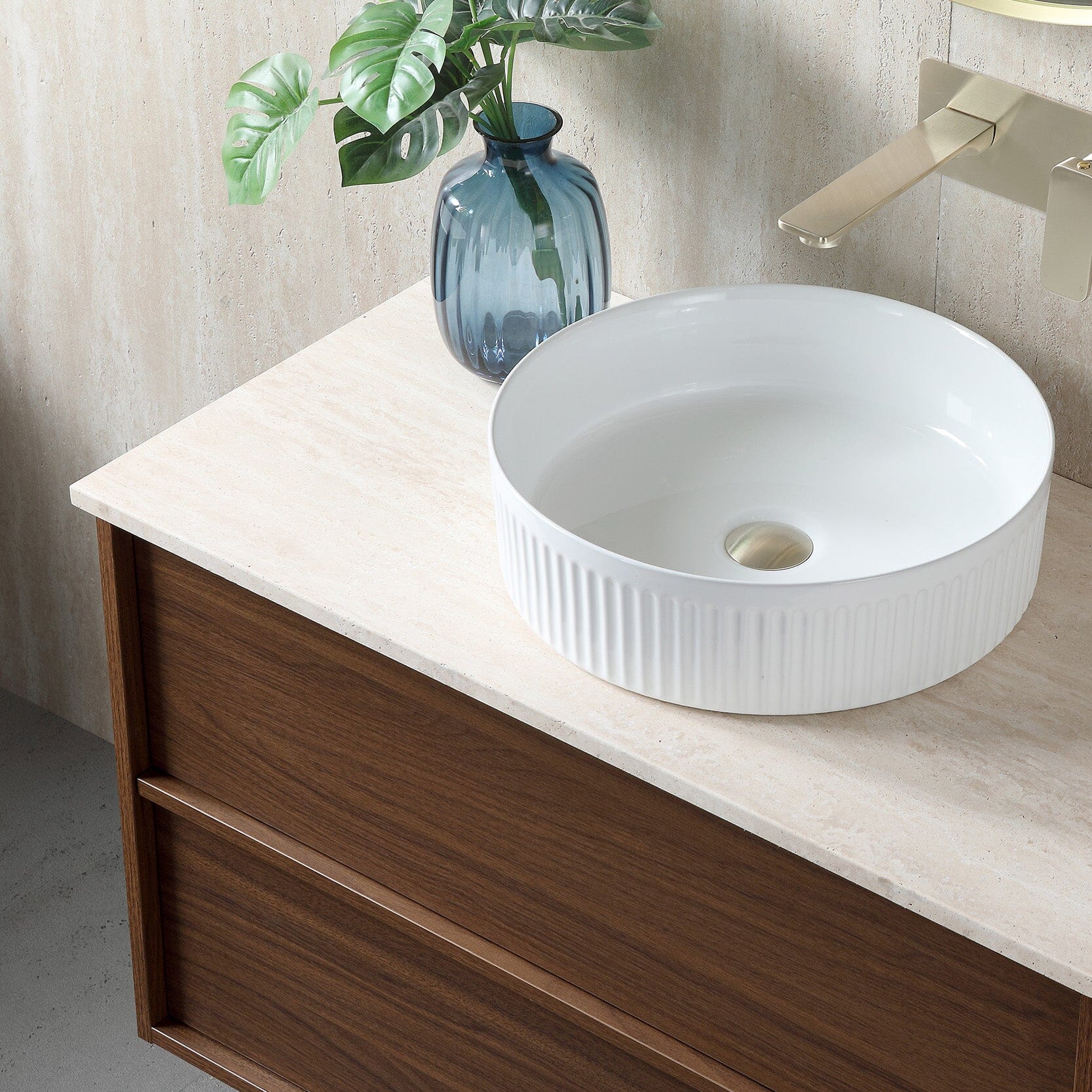 Gino 900mm Timber Wall Hung Bathroom Vanity Vanities Arova 