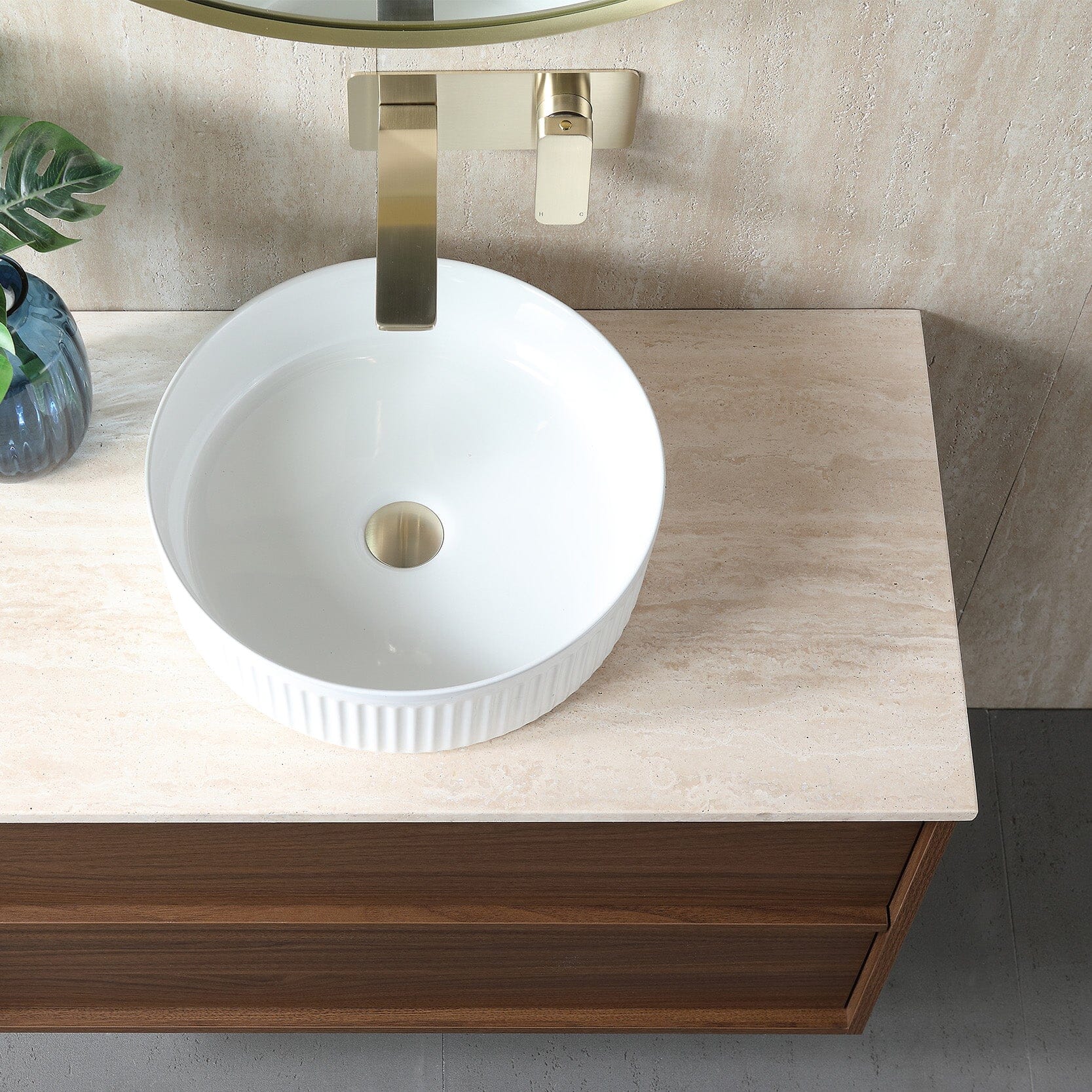 Gino 900mm Timber Wall Hung Bathroom Vanity Vanities Arova 