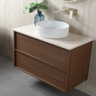 Gino 900mm Timber Wall Hung Bathroom Vanity Vanities Arova 