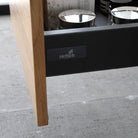 Halo 1500mm Curved Wall Hung Bathroom Vanity + Eira Stone Top Vanities Arova 
