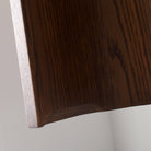 ICONA 1500mm Curved Fluted Wall Hung Bathroom Vanity Timber Veneer Vanities Arova 