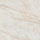Close-up of Ivory Taj Mahal vanity benchtop surface with soft cream and warm natural veining