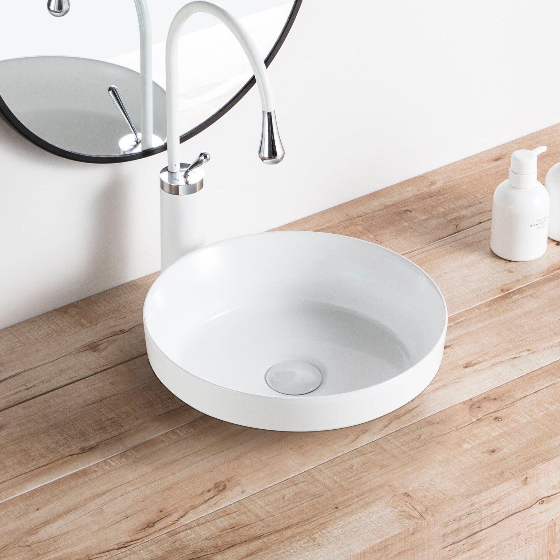 Shell Inset Basins Inset Basins and Sinks Ceramic | Arova Bathrooms