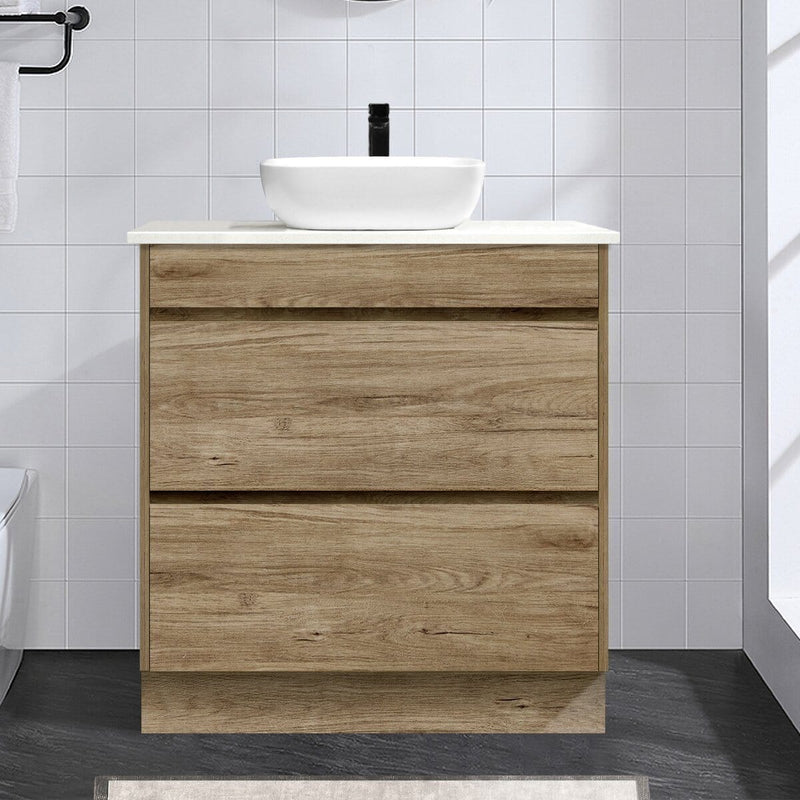 Kingston 750mm Bathroom Vanity + Luxe Stone Top