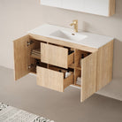 Lorne 1200mm Timber Wall Hung Single Vanity Vanities Arova 