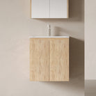 Lorne 600mm Timber Wall Hung Vanity Vanities Arova 