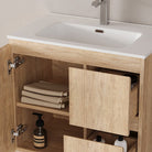 Lorne 750mm Oak Timber Freestanding Bathroom Vanity Vanities Arova 