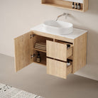 Lorne 900mm Timber Wall Hung Vanity Vanities Arova 