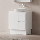 Lucia 750mm Freestanding Bathroom Vanity Matte White Vanities Arova 