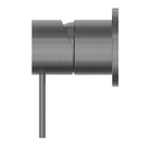 MECCA SHOWER MIXER 60MM PLATE GUN METAL NR221911HGM Nero Tapware Nero 