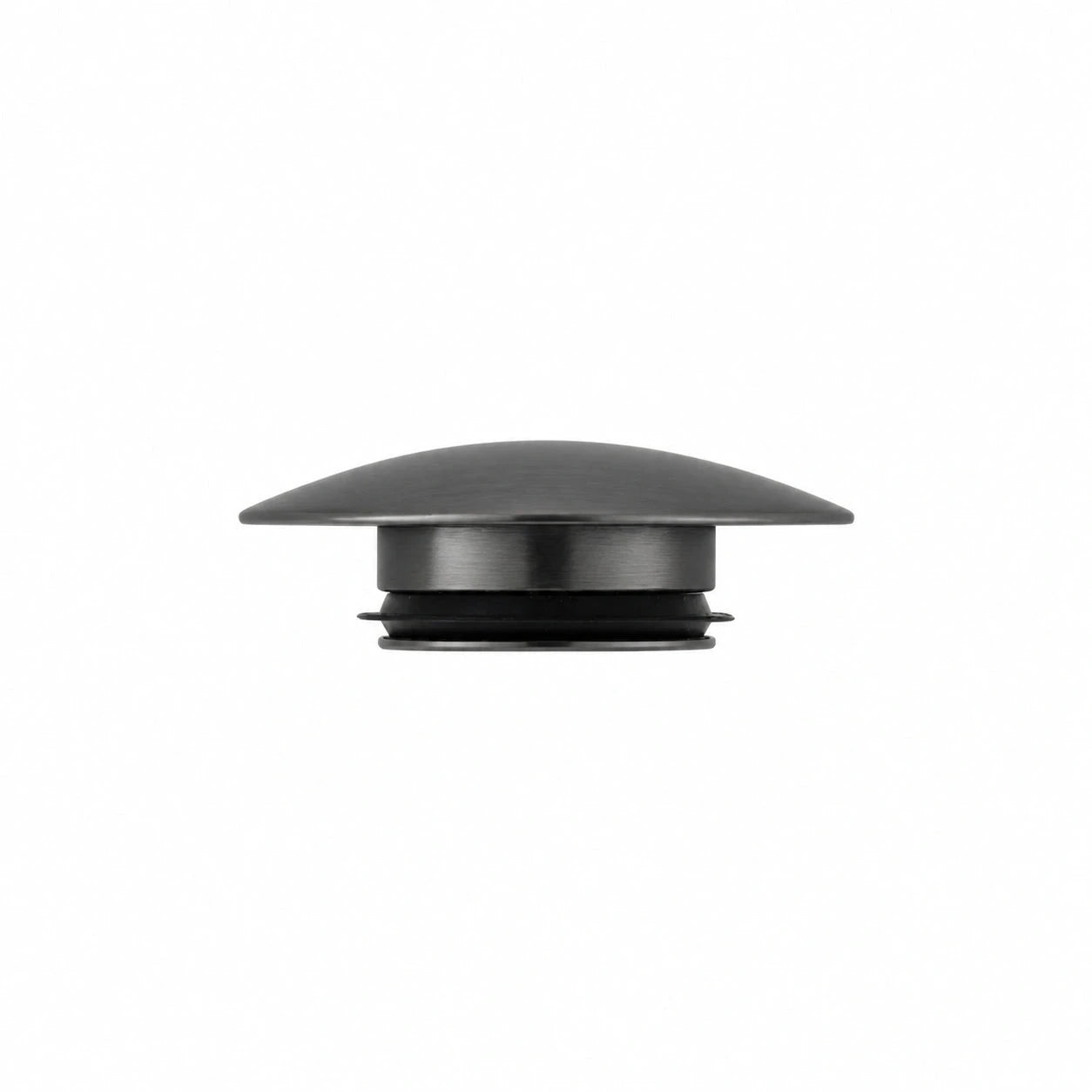 Mica universal Pop Up Waste Dome Only Gunmetal Basins Arova 