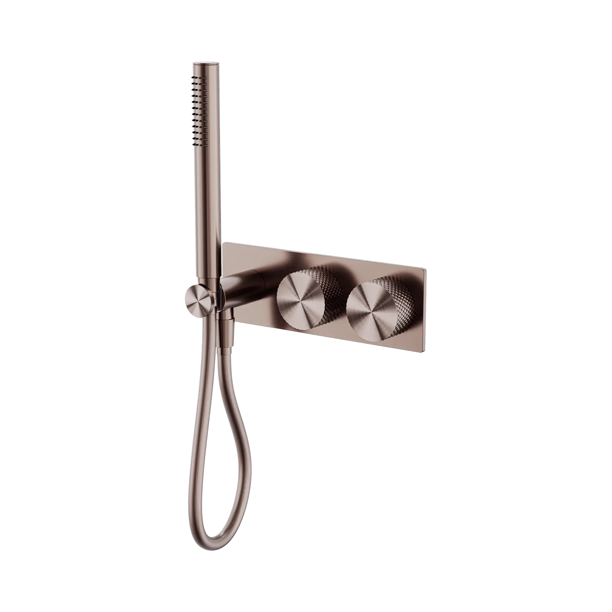 Opal Progressive Shower System Brushed Bronze Showers Nero 