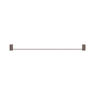 Opal Single Towel Rail 800mm Brushed Bronze Accessories Nero 
